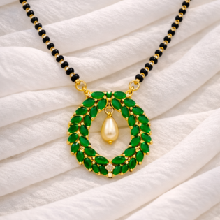 Harit Heera Mangalsutra
