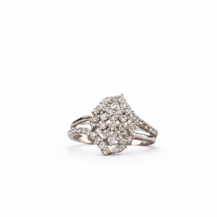 Starlace Bloom Silver Ring