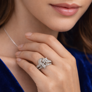 Lunara Starflow Silver Ring - Image 4