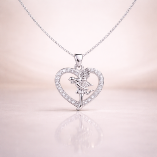 Seraphina Grace Heart Pendant - Image 3