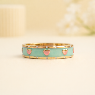 Mintelle Heartway Silver Band