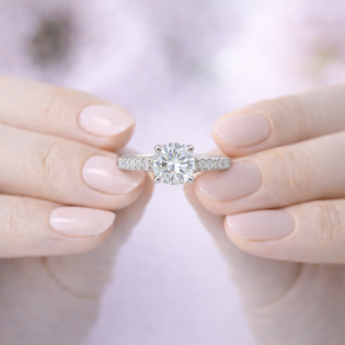 Celestia Starfall Solitaire Ring - Image 3