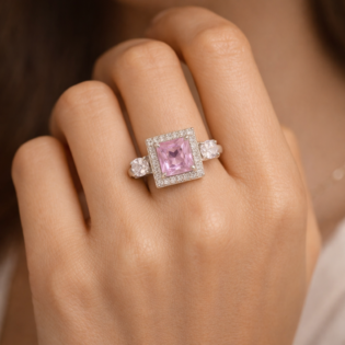 Blush Radiance Empress Ring - Image 4