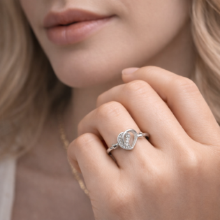 Eternal Embrace Heart Ring - Image 4