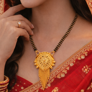 Divya Pallavi Mangalsutra (Gold Plated) - Image 2