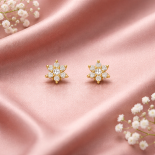 Aurora Bloom Starlet Stud Earrings