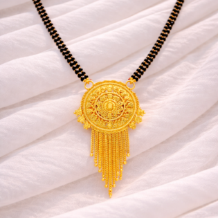 Swarna Kalash Mangalsutra (Gold Plated)