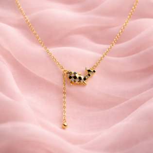 Midnight Tide Shark Pendant