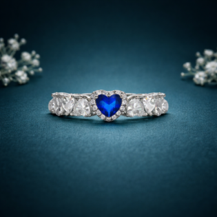 Azure Amore Eternelle Silver Ring