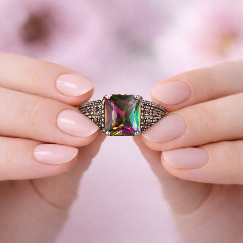 Prismara Eclipse Sovereign Silver Ring - Image 3