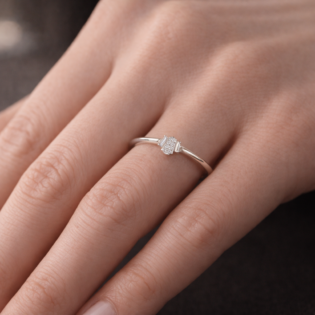 Aurelia Winglight Grace Silver Ring - Image 2