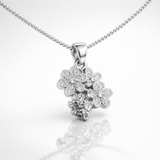 Celestia Bloom Cluster Pendant - Image 3