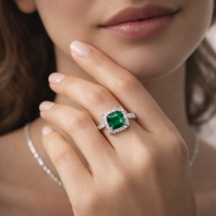 Verdant Crown Radiance Ring - Image 4