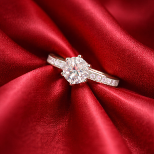 Luna Radiance Silver Ring - Image 2