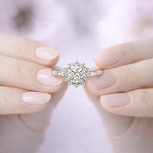 Celestara Lumière Silver Ring - Image 5