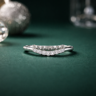 Coronelle Whisperline Silver Ring