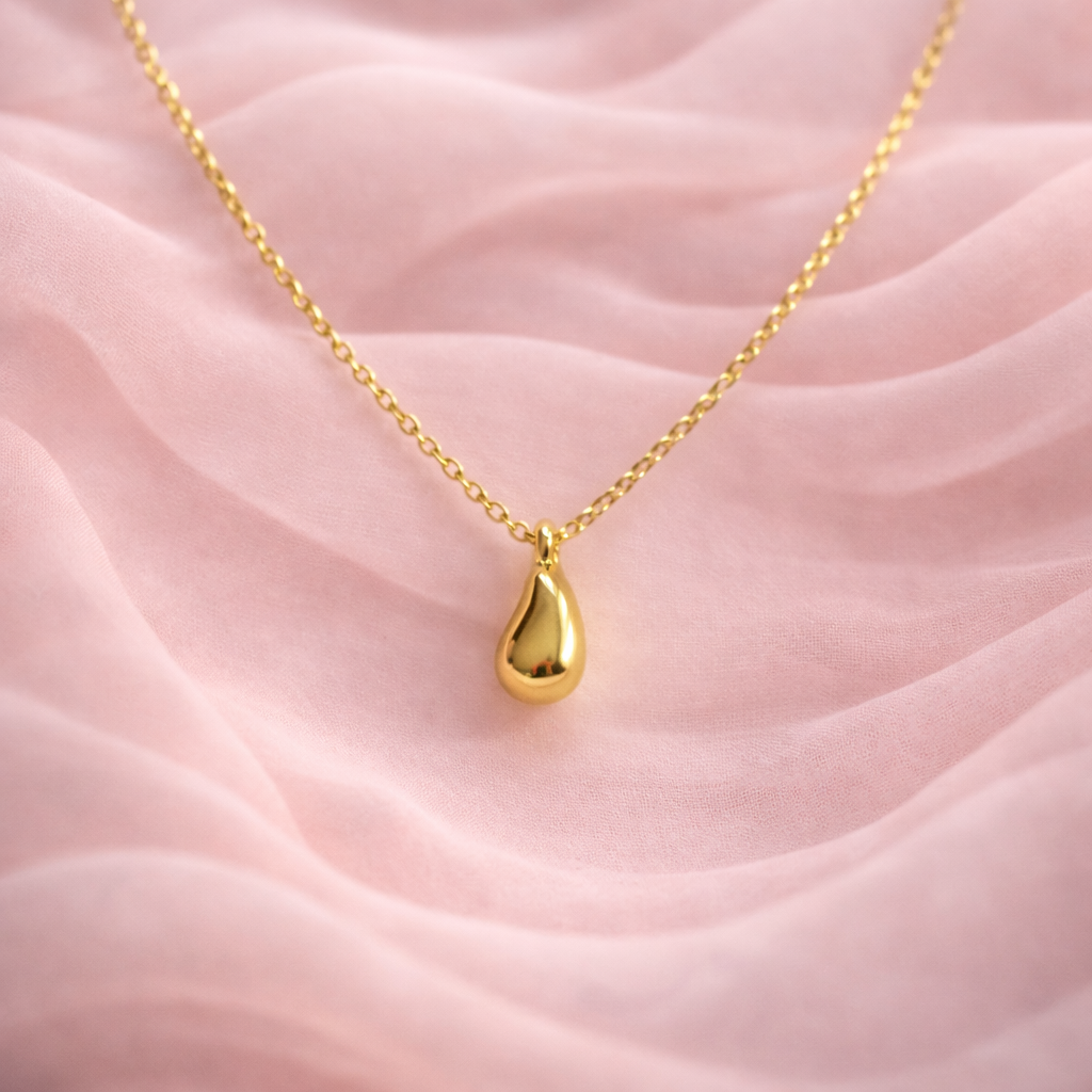 Golden Dew Serenity Pendant