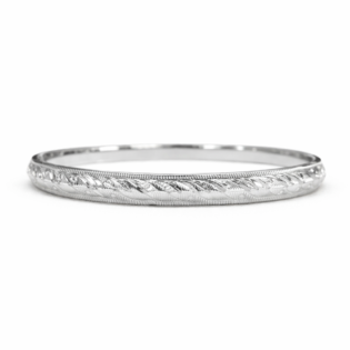 Rudraveer Braided Silver Kada