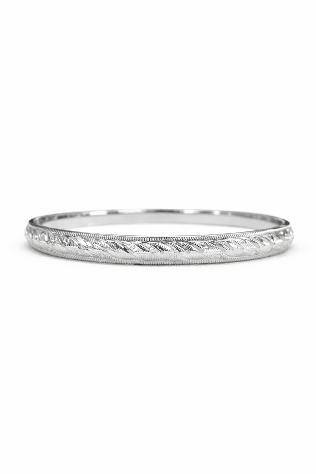 Rudraveer Braided Silver Kada