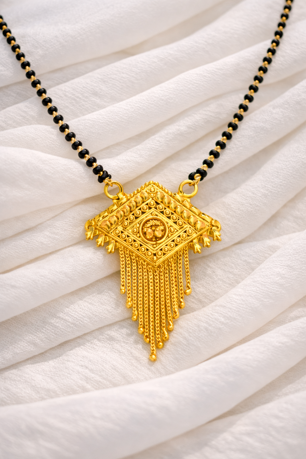 Rajwada Shobha Mangalsutra (Gold Plated) - Image 3