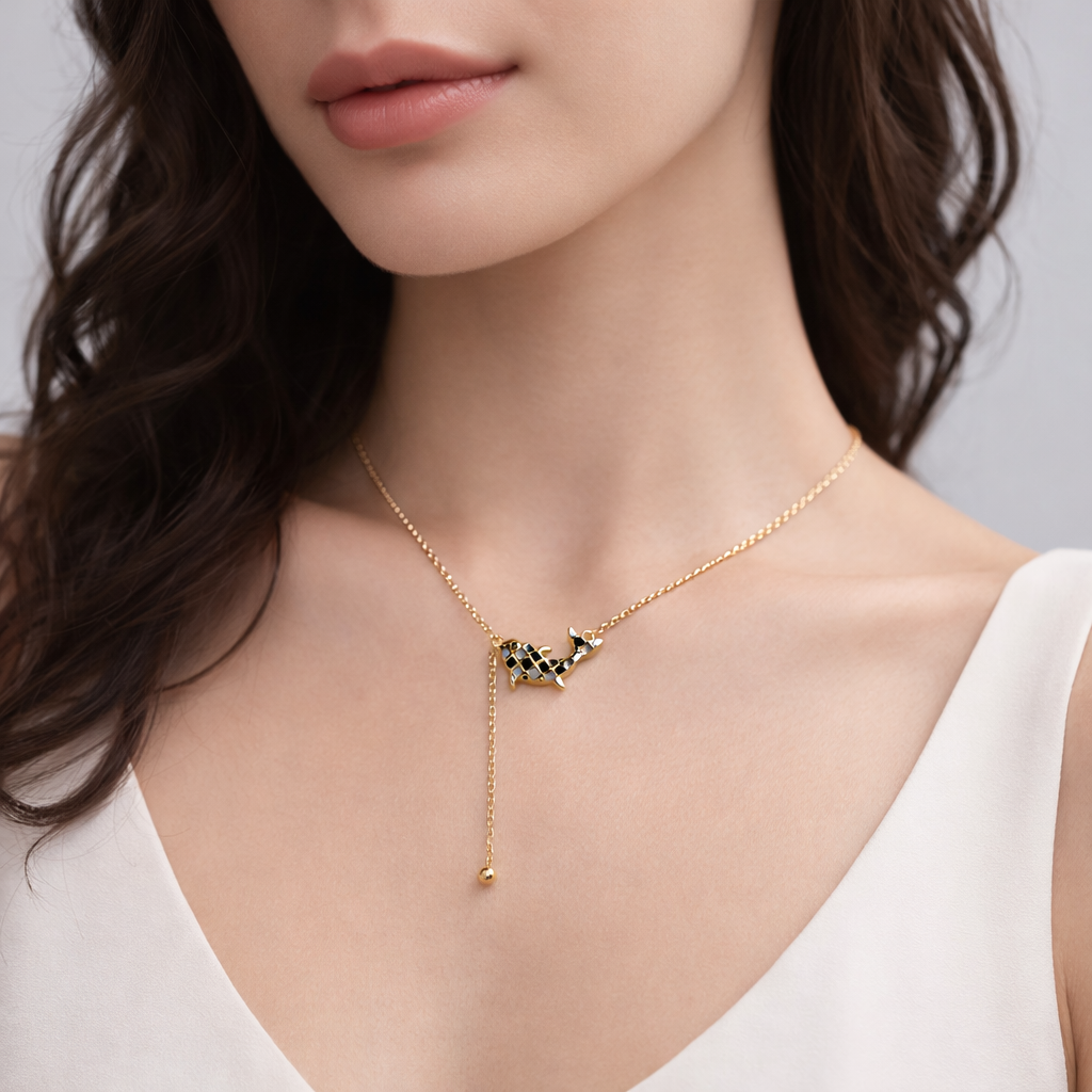 Midnight Tide Shark Pendant - Image 4