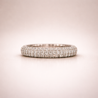 Silver Infinity Spark Band - Image 3