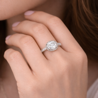 Aurielle Mooncrest Silver Ring - Image 4