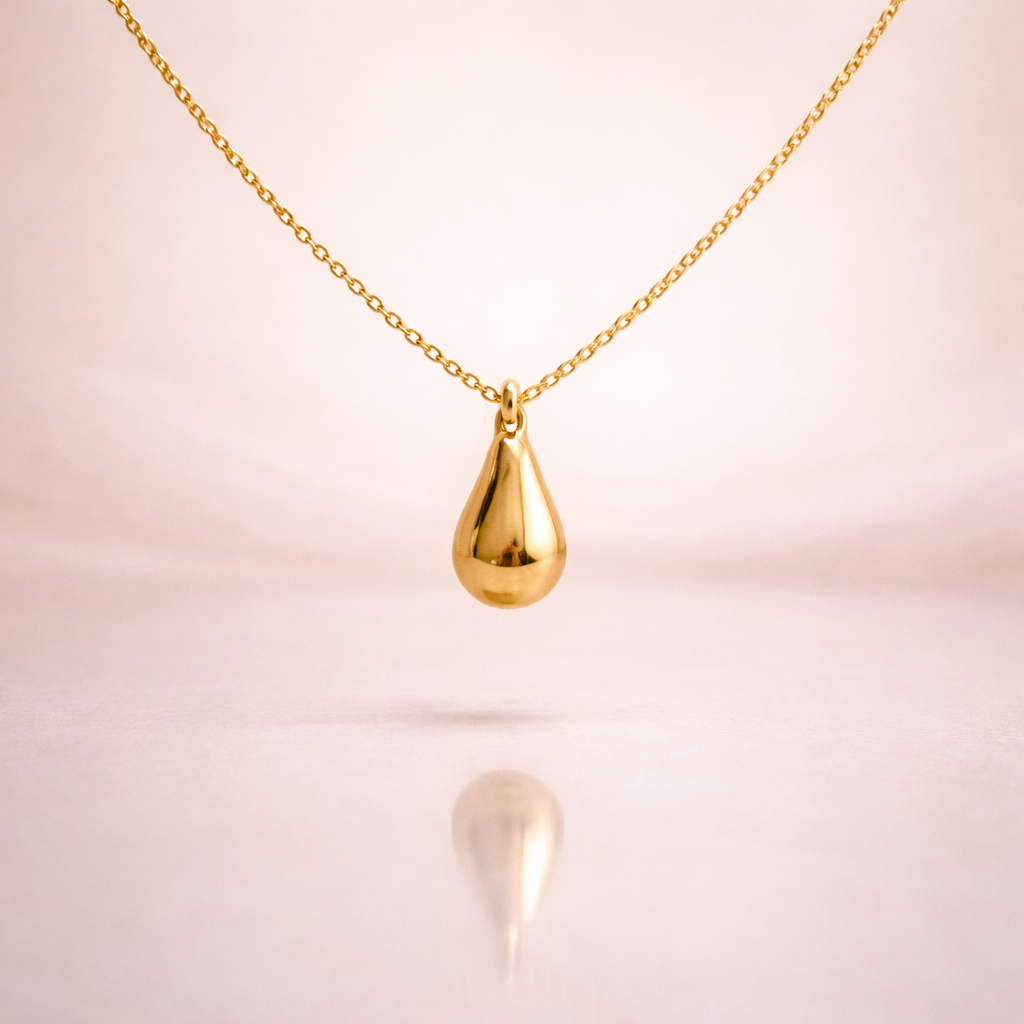 Golden Dew Serenity Pendant - Image 3
