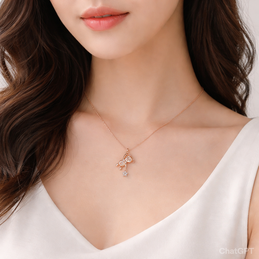 Rosabelle Cherish Teddy Pendant - Image 2