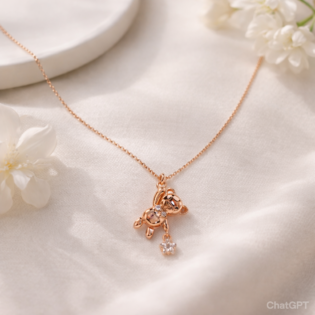 Rosabelle Cherish Teddy Pendant