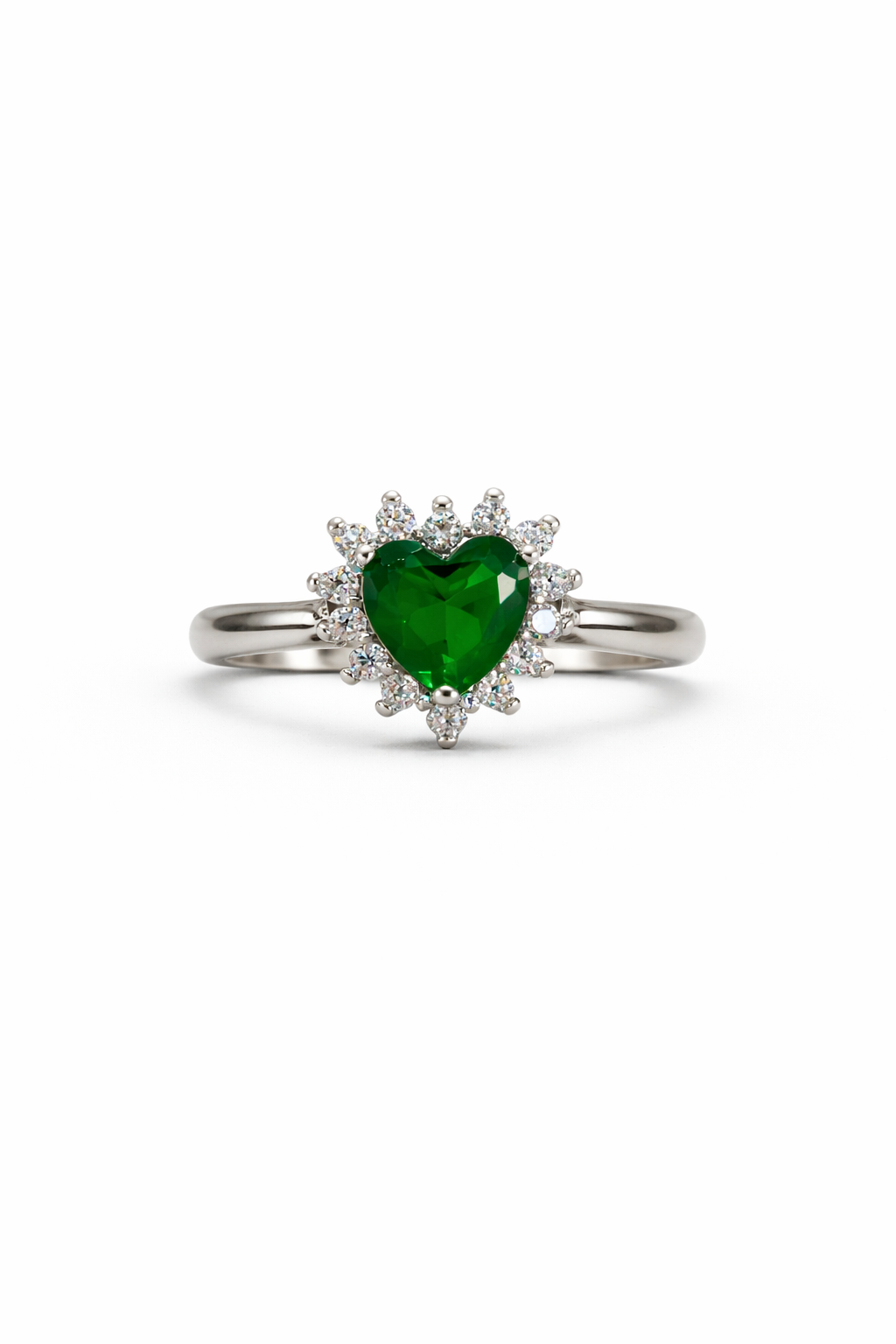 Emerald Heart Radiance Ring