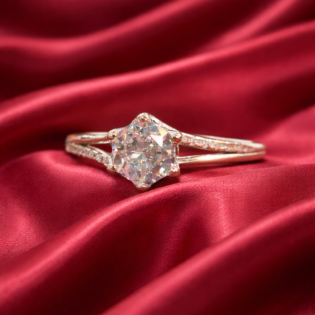 Crimson Promise Silver Ring - Image 3