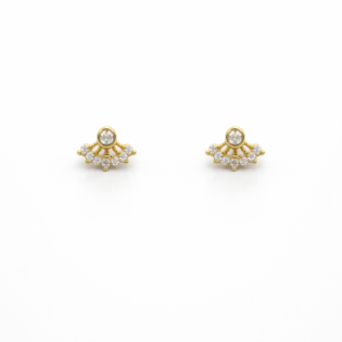 Aurielle Suncrest Silver Studs