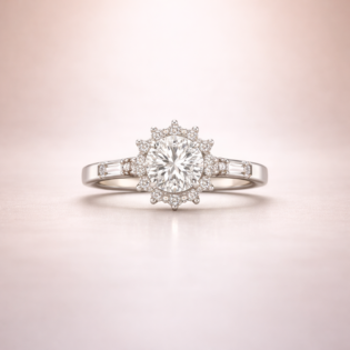 Celestara Lumière Silver Ring - Image 3