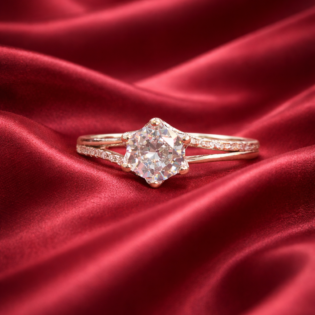 Crimson Promise Silver Ring - Image 5