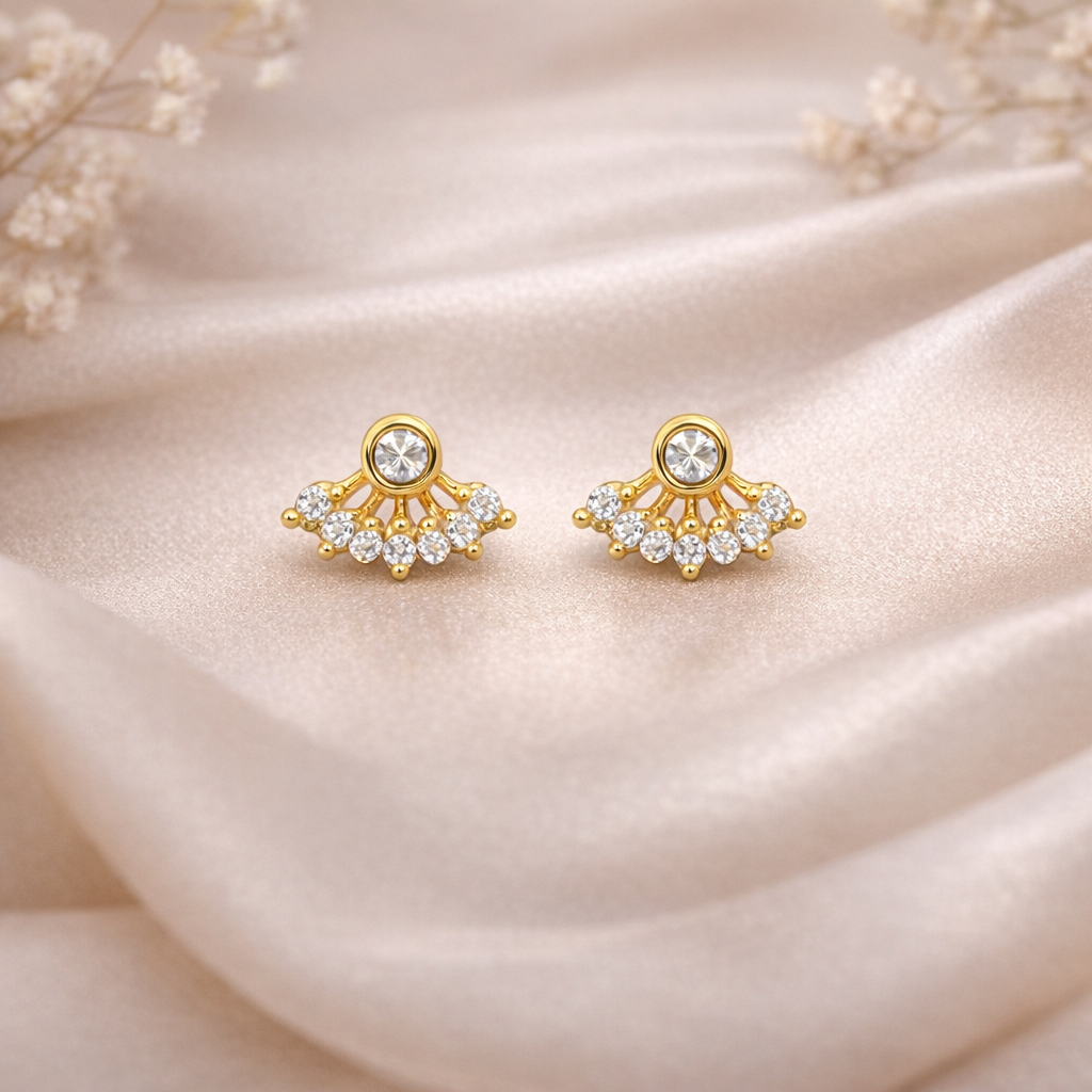 Aurielle Suncrest Silver Studs