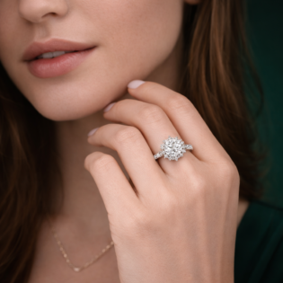 Celestara Lumière Silver Ring - Image 2