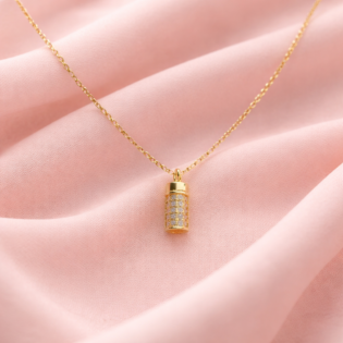 Luminous Vault Cylinder Pendant