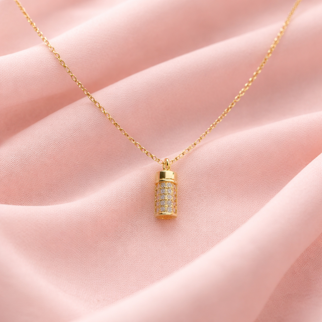 Luminous Vault Cylinder Pendant