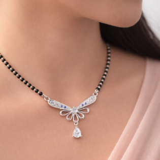 Neelima Butterfly Grace Mangalsutra - Image 4