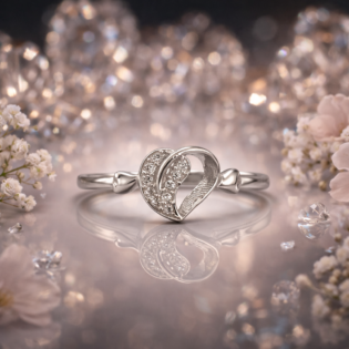 Eternal Embrace Heart Ring