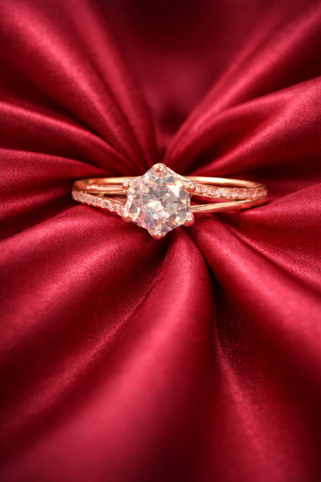 Crimson Promise Silver Ring - Image 2