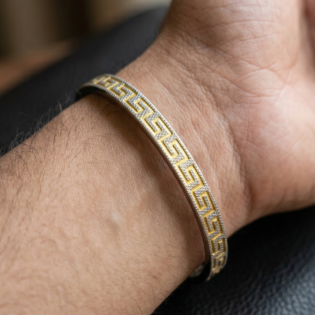 Rajrekha Royale Silver Kada - Image 2