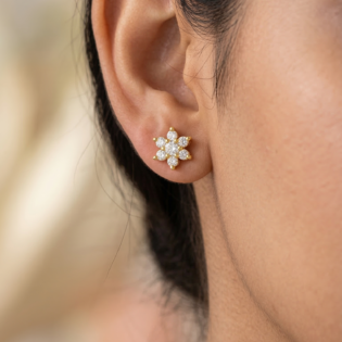 Aurora Bloom Starlet Stud Earrings - Image 2