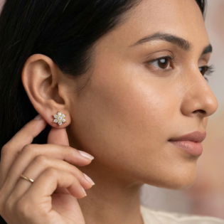 Aurora Bloom Starlet Stud Earrings - Image 4