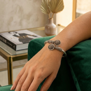 Surya Bloom Silver Bracelet - Image 4