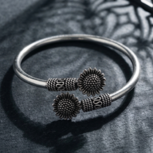 Surya Bloom Silver Bracelet