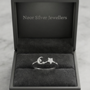 Celestial Wish Silver Ring - Image 4