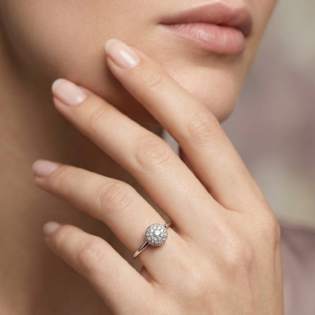 Celestial Spark Pavé Ring - Image 2