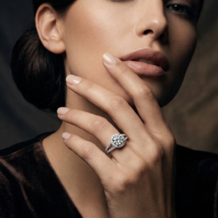 Celestial Halo Promise Ring - Image 3